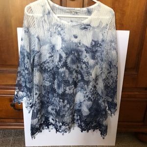 Floral design blouse